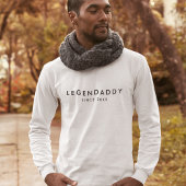 Legendaddy since for Legendary Dads minimalist  T-Shirt