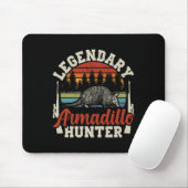 Legendär Armadillo Jäger Jäger Geschenk Mousepad (Mit Mouse)