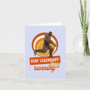 Legendär bleibe, Behaltend Funny Bigfoot