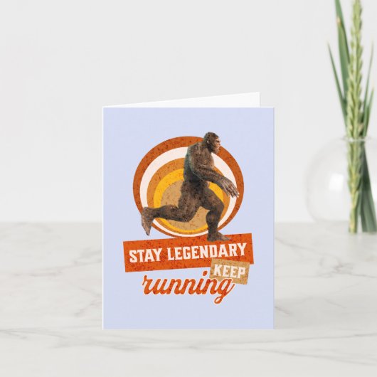 Legendär bleibe, Behaltend Funny Bigfoot (Vorderseite)