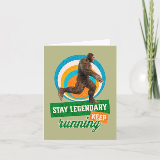 Legendär bleibe, Behaltend Funny Bigfoot (Vorderseite)