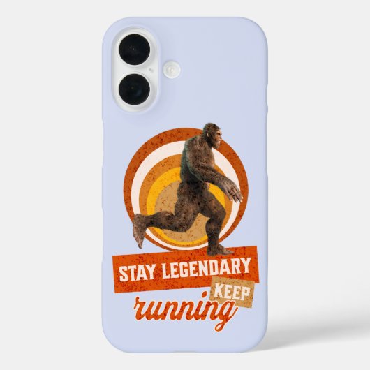 Legendär bleibe, Behaltend Funny Bigfoot Case-Mate iPhone Hülle (Rückseite)