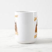Legendär bleibe, Behaltend Funny Bigfoot Kaffeetasse (Mittel)
