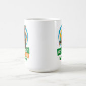 Legendär bleibe, Behaltend Funny Bigfoot Kaffeetasse (Mittel)