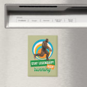 Legendär bleibe, Behaltend Funny Bigfoot Magnet (In Situ (Geschirrspüler))