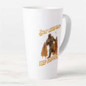 Legendär bleibe, Behaltend Funny Bigfoot Milchtasse (Rechte Ecke)