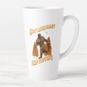 Legendär bleibe, Behaltend Funny Bigfoot Milchtasse
