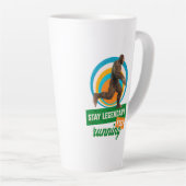 Legendär bleibe, Behaltend Funny Bigfoot Milchtasse (Rechte Ecke)