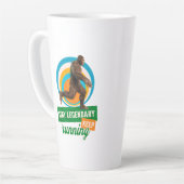 Legendär bleibe, Behaltend Funny Bigfoot Milchtasse (Linke Ecke)