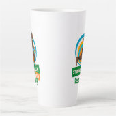 Legendär bleibe, Behaltend Funny Bigfoot Milchtasse (Vorderseite)