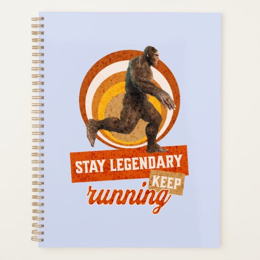 Legendär bleibe, Behaltend Funny Bigfoot Planer (Vorderseite)