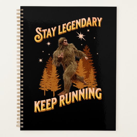 Legendär bleibe, Behaltend Funny Bigfoot Planer (Vorderseite)