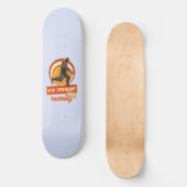 Legendär bleibe, Behaltend Funny Bigfoot Skateboard (Vorderseite)