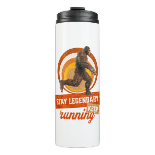Legendär bleibe, Behaltend Funny Bigfoot Thermosbecher