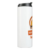 Legendär bleibe, Behaltend Funny Bigfoot Thermosbecher (Nach links gedreht)