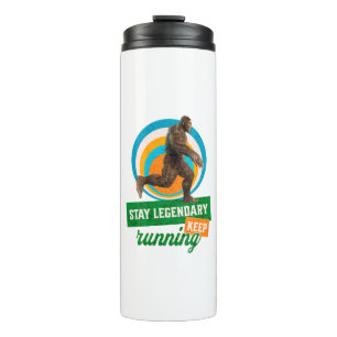 Legendär bleibe, Behaltend Funny Bigfoot Thermosbecher