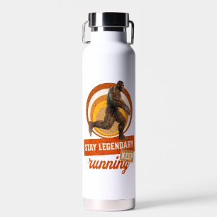 Legendär bleibe, Behaltend Funny Bigfoot Trinkflasche