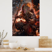 Legendär des schwarzen Mythos wukong Poster (Küche)