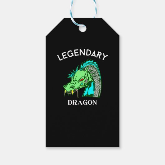 Legendär Dragon Geschenkanhänger (Vorderseite)