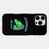 Legendär Dragon iPhone Hülle (Rückseite (Horizontal))
