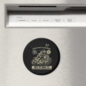 Legendär mit Motorrad Racing Art Geschenk Magnet (In Situ (Geschirrspüler))