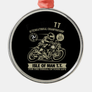 Legendär mit Motorrad Racing Art Geschenk Ornament Aus Metall