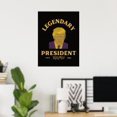 Legendär Präsident Poster (Heimbüro)