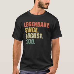 Legendär seit August 1970 - 49. Geburtstag T-Shirt
