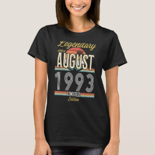 Legendär Seit August 1993 Vintag T-Shirt