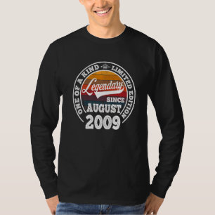 Legendär Seit August 2009 13. Geburtstag 13 Jahre T-Shirt