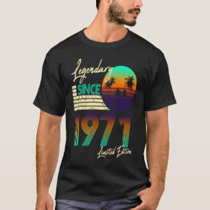 Legendär seit Bday März 1971 Vintag 50. Geburtstag T-Shirt