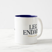 LEGENDÄR SEIT DEM ERSTEN TAG Kaffeetasse (VorderseiteRechts)