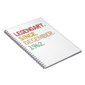 Legendär seit Dezember 1962 Notizblock (Rechte Seite)