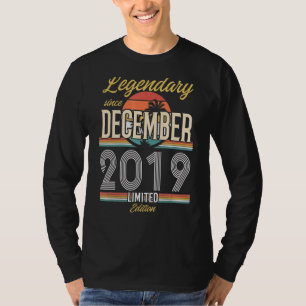 Legendär Seit Dezember 2019 Vintag T-Shirt