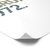 Legendär seit Februar 1972 Poster (Ecke)