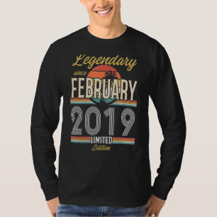 Legendär seit Februar 2019 Vintag T-Shirt