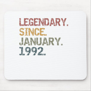 Legendär seit Januar 1992 Mousepad