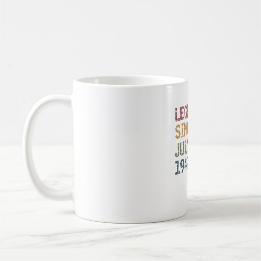 Legendär seit Juli 1942 Kaffeetasse (Links)