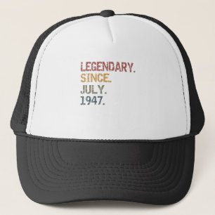 Legendär seit Juli 1947 Truckerkappe