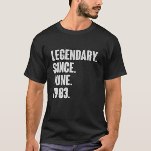 Legendär seit Juni 1983 - 39 Jahre altes Geschenk T-Shirt