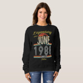 Legendär seit Juni 1988 Vintag Sweatshirt (Vorne ganz)