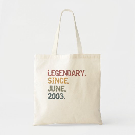 Legendär seit Juni 2003 Tragetasche (Vorne)