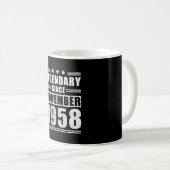 Legendär seit November 1958 Kaffeetasse (VorderseiteRechts)