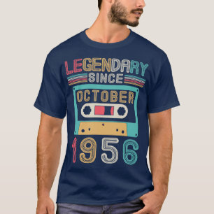 Legendär seit Oktober 1956 Happy Birthday 64 Yea T-Shirt