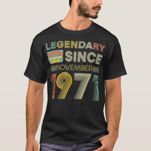 Legendär seit Tape-Geburtstag November 1971 50. Ge T-Shirt
