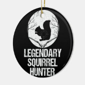 Legendär Squirrel Hunter Keramik Ornament (Links)