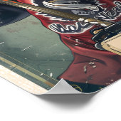 Legendär Upper Deck Hockey Player Goat Poster (Ecke)