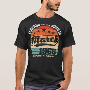 Legendäre 57. Geburtstage - Legenden wurden am 1. T-Shirt