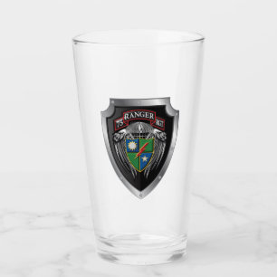 Legendäre 75. Ranger Regiment Custom Shield Glas