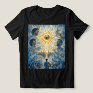 Legendäre argentinische Fußball-Hommage Tri-Blend Shirt